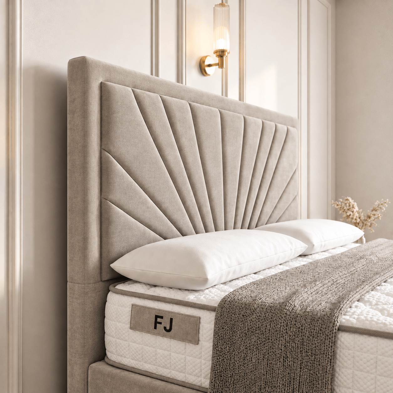 Paine Horizon Border Divan Bed