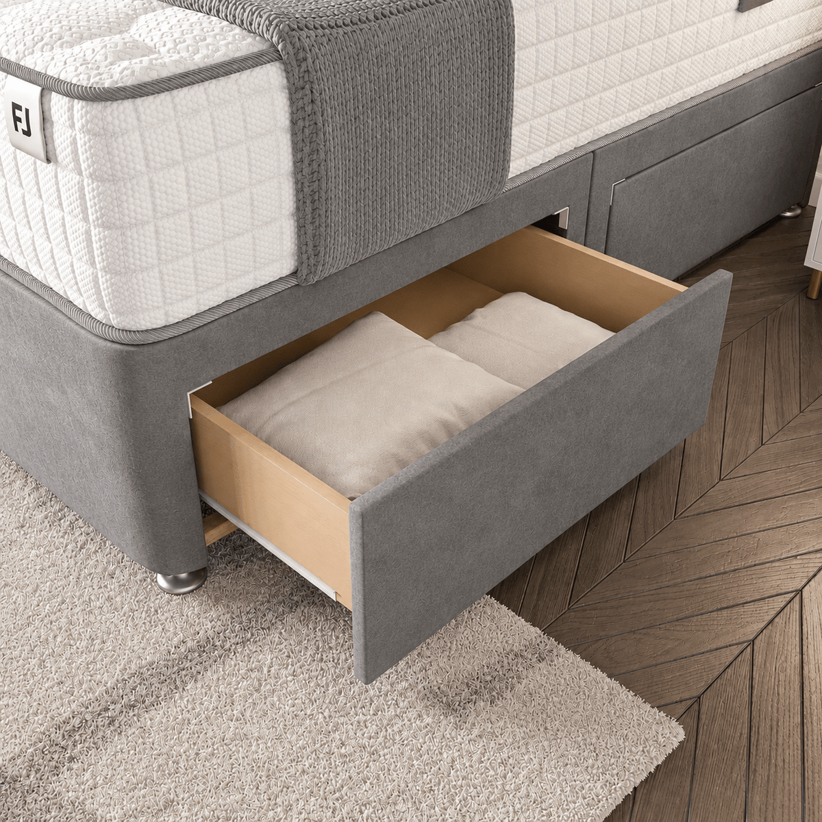 Paine Horizon Border Divan Bed