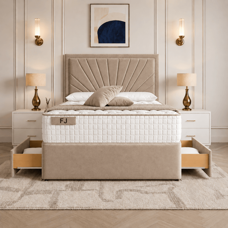 Paine Horizon Border Divan Bed