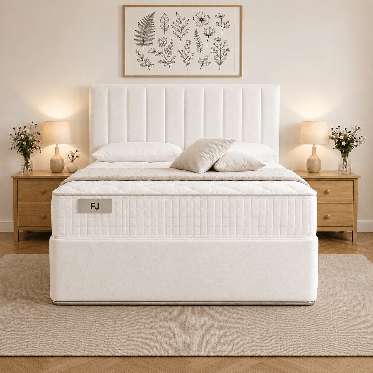 Amelia Petite Line Divan Bed
