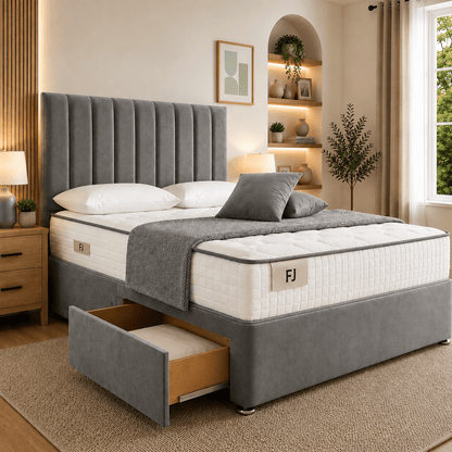 Amelia Petite Line Divan Bed