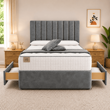 Amelia Petite Line Divan Bed