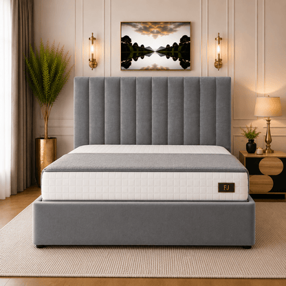 Amelia Petite Line Ottoman Bed