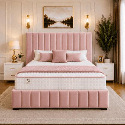 Amelia Petite Line Ottoman Bed (with Headboard & Footboard)
