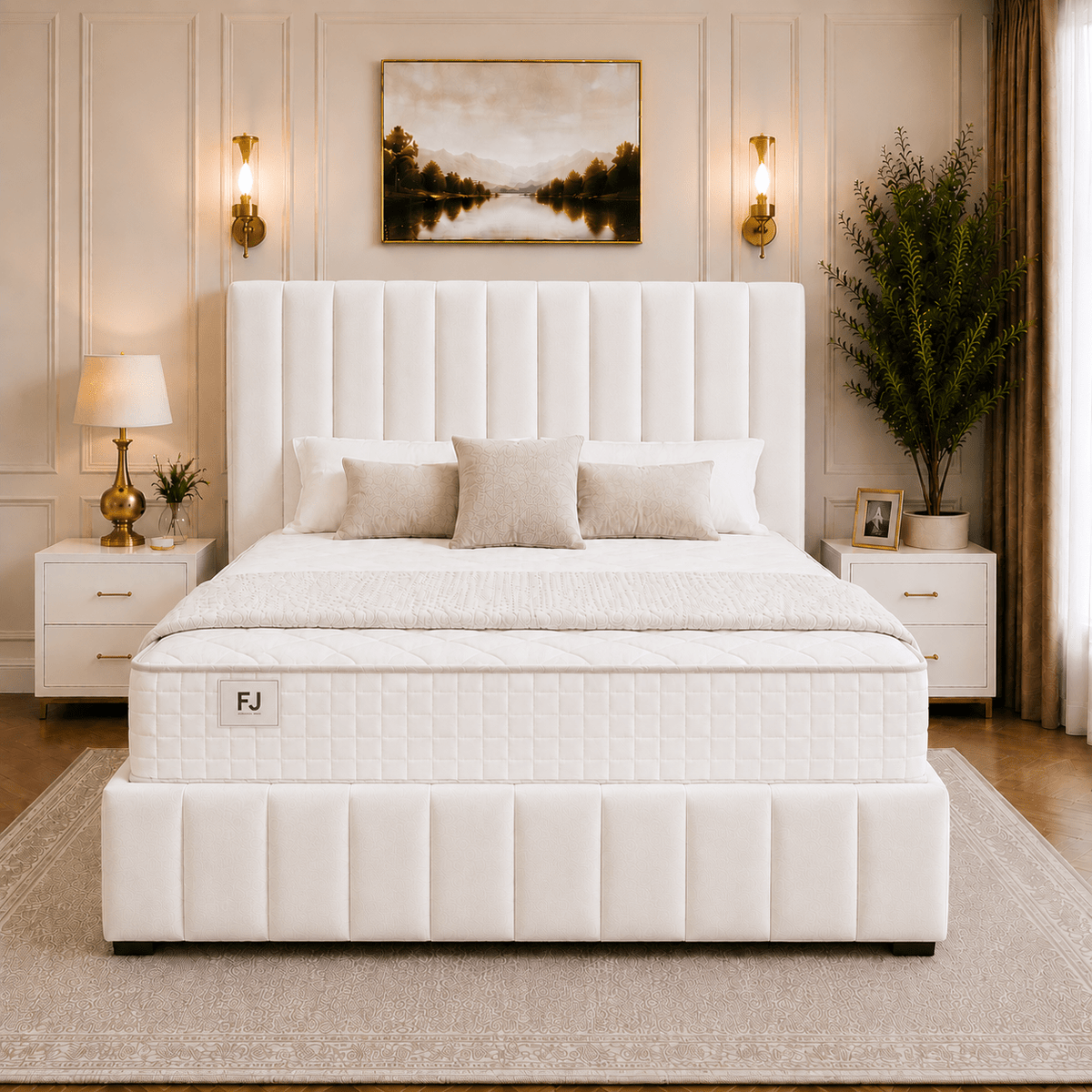Amelia Petite Line Ottoman Bed (with Headboard & Footboard)
